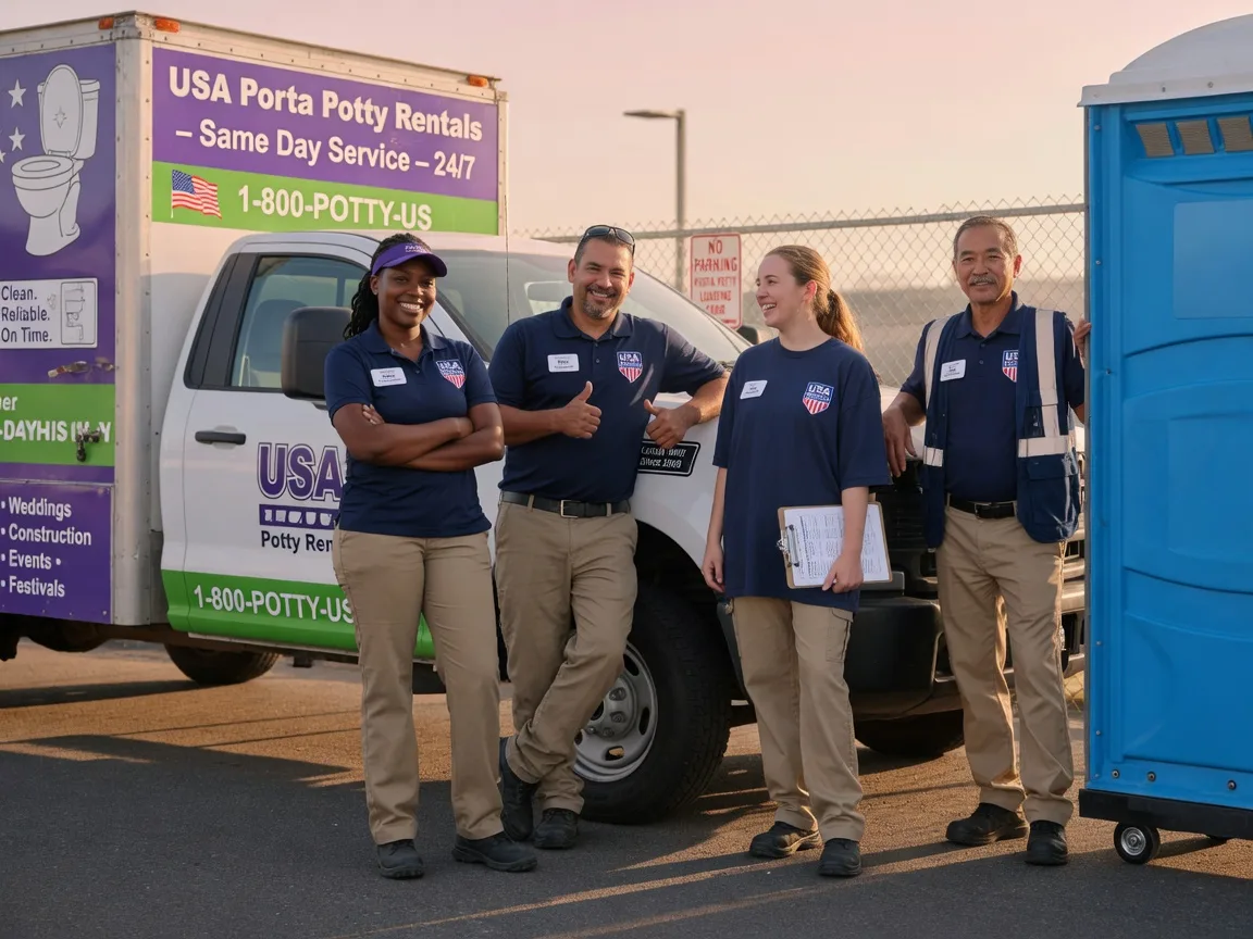 Porta Potty Rental company in Woodstock, OH
