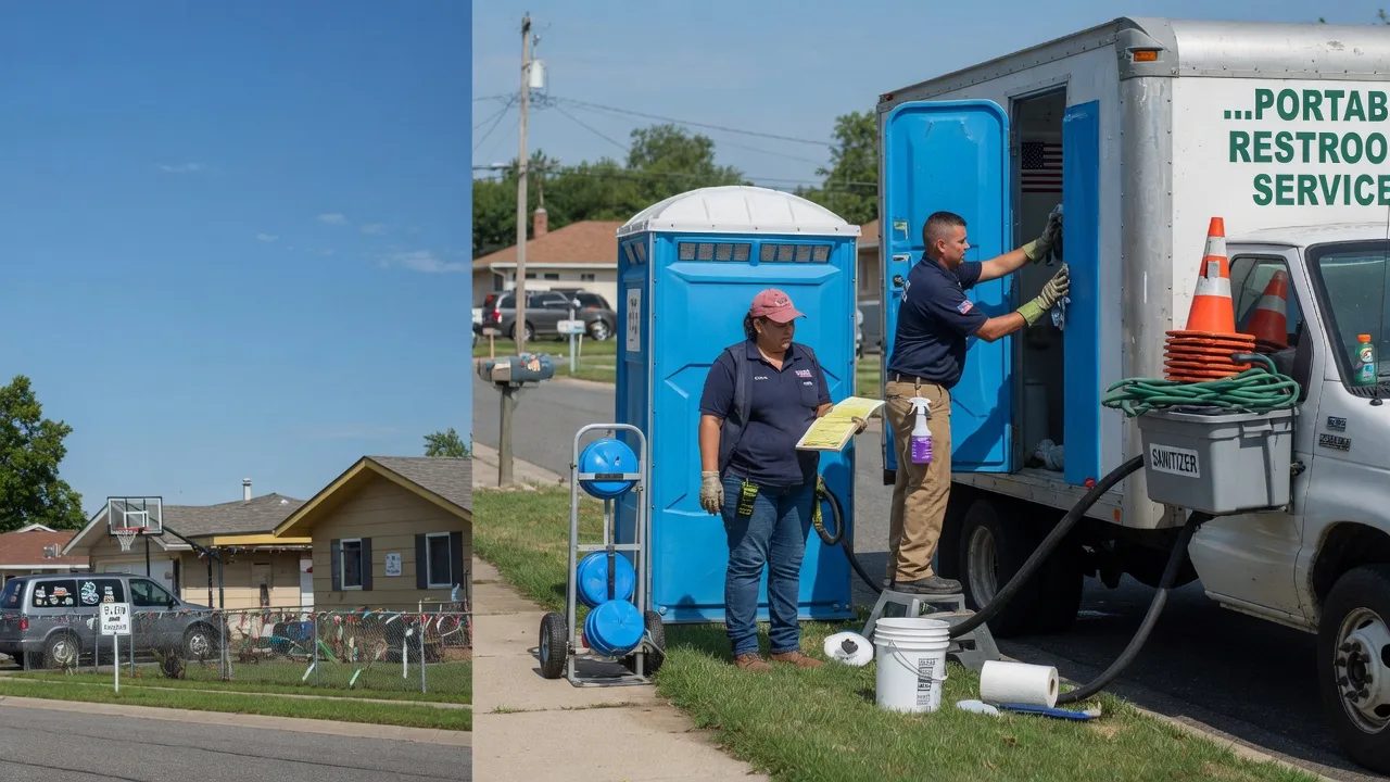 Portable Toilet Rental in Woodstock, OH near me